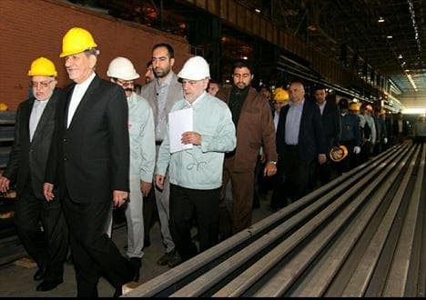 افتتاح بزرگترین کارخانه تولید ریل ملی خاورمیانه و ٤ پروژه مهم دیگر در ذوب آهن اصفهان