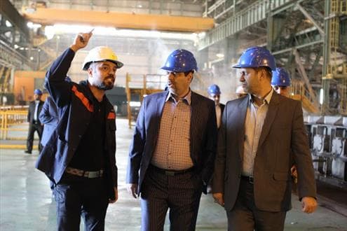 تاکید معاون اقتصادی وزیرکار بر احداث طرح فولاد سازی فولاد اکسین