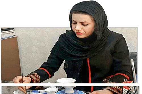 میناکاری؛ فرصتی برای زنان خانه‌دار