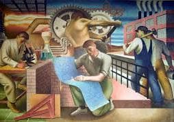 ریزش اشتغال بخش صنعت، رویش اشتغال بخش خدمات