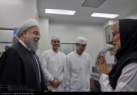 گزارش تصویری  رونمایی از داروهای جدید با حضور رئیس جمهور