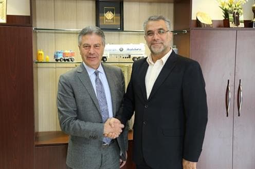 دیدار مدیر‌عامل پرسی‌ایران‌گاز با مدیر‌عامل شرکت  Bripac ایتالیا