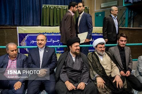 دیدار ورزشکاران و مسئولان وزارت ورزش  با سید حسن خمینی +تصاویر