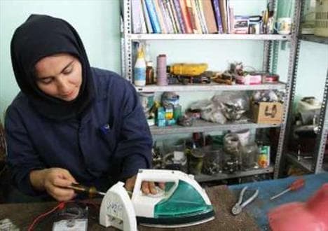 افزایش زنان تعمیرکار