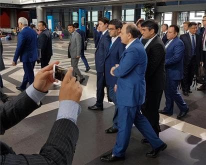 ایستگاه مرکزی راه آهن قزاقستان با حضور مدیرعامل کشتیرانی افتتاح شد