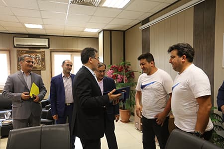 دوچرخه سواران اداره کل تامین اجتماعی گیلان مورد تقدیر قرار گرفتند