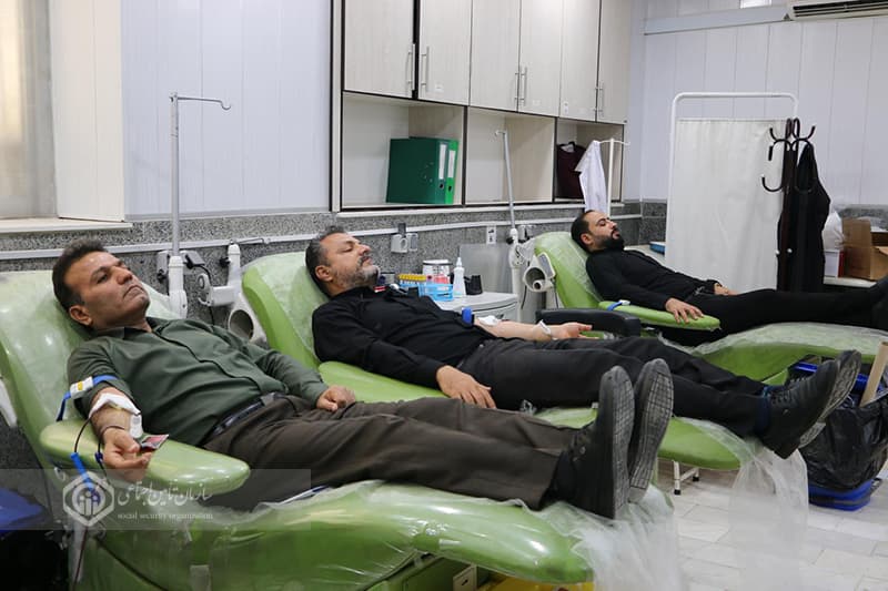 تأمین‌اجتماعی بوشهر در خط مقدم اهدای خون