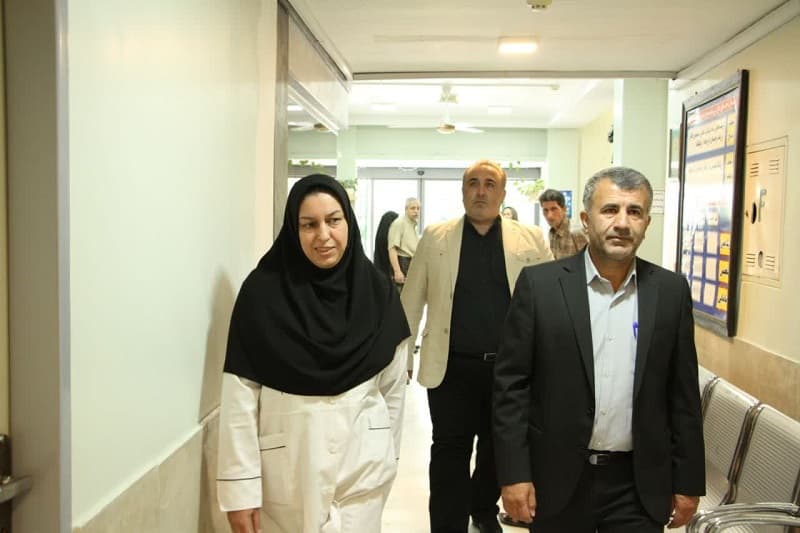 درمانگاه تخصصی تأمین اجتماعی تالش، میزبان فرماندار شد