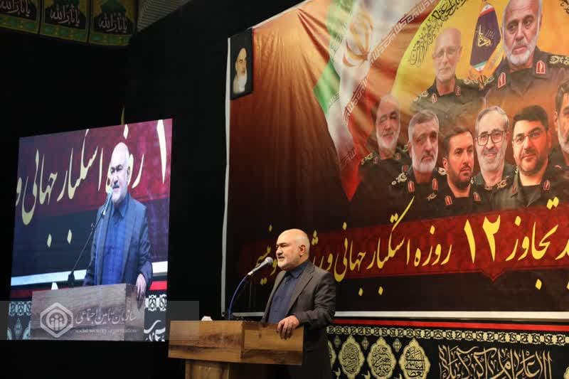 حضور مدیران تامین اجتماعی خوزستان در یادواره گرامیداشت شهدای جنگ ۱۲ روزه