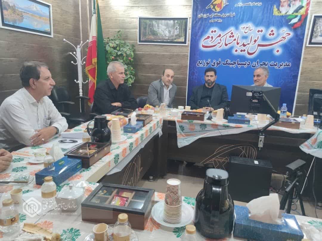 دیدار نماینده مردم شوش و کرخه با مدیرکل تأمین اجتماعی خوزستان