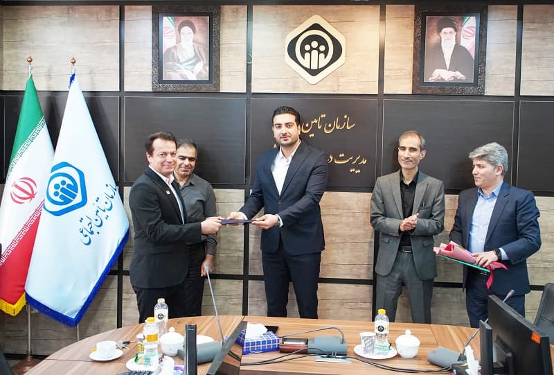 برگزاری مراسم معارفه در مدیریت درمان تامین اجتماعی بوشهر