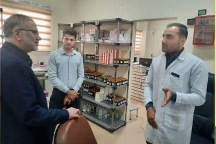 بازدید مدیر درمان تامین اجتماعی کرمان از درمانگاه های کهنوج و جیرفت