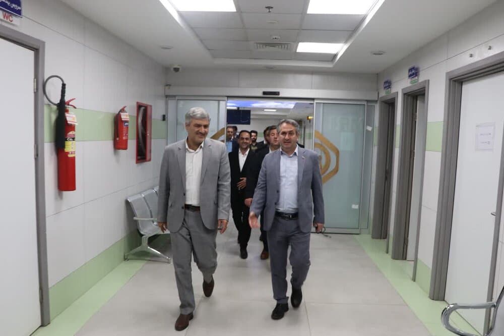 بازدید نوروزی نماینده مردم اردبیل، نیر، نمین و سرعین در مجلس از بیمارستان تامین اجتماعی سبلان