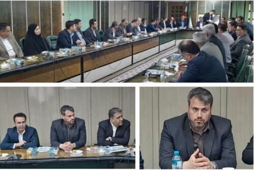 نشست بررسی مشکلات مسکن مهر آبادان با حضور مدیرکل تعاون خوزستان و معاونین وزیر راه