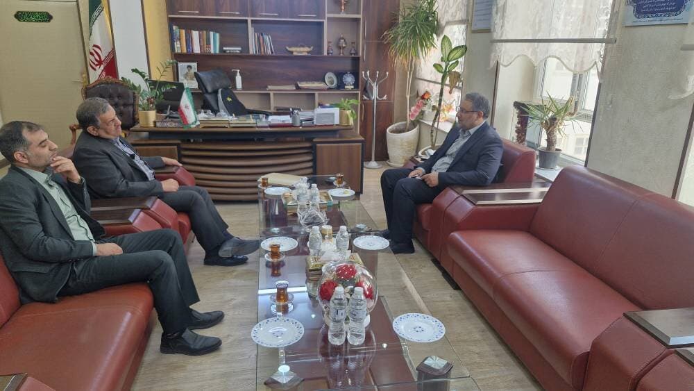 دیدار مدیر درمان تأمین اجتماعی سیستان و بلوچستان با معاون امنیتی و انتظامی استانداری