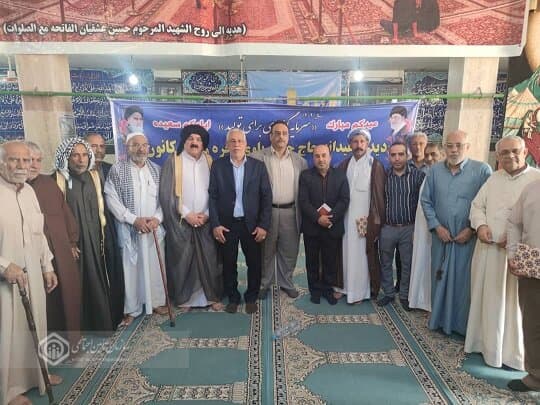 دیدار عیدانه مدیرکل تامین اجتماعی خوزستان با بازنشستگان 