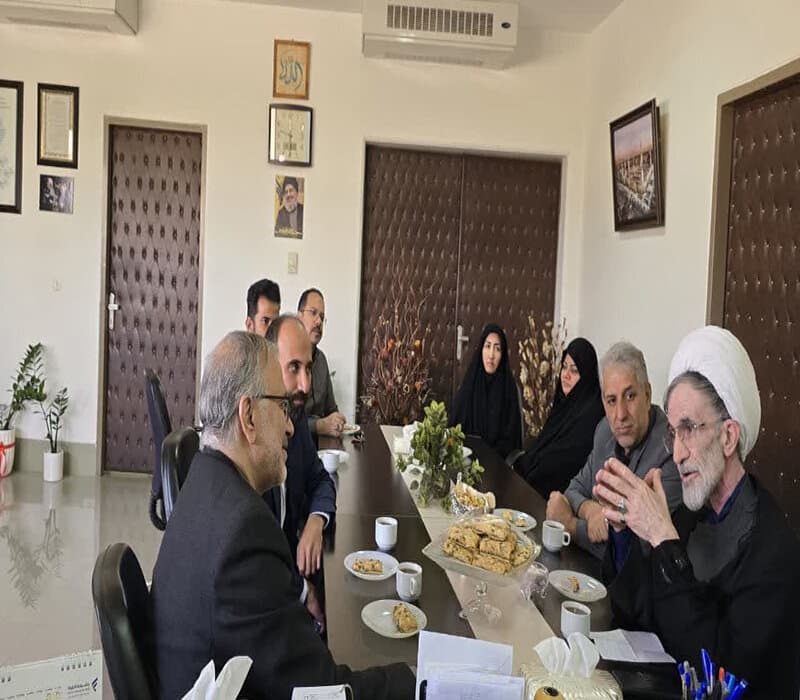 دیدار مدیر درمان تامین اجتماعی استان کرمان با رئیس هسته گزینش