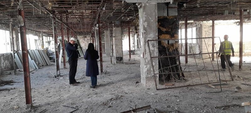 آغاز هتلینگ بلوک زایمان بیمارستان تامین‌اجتماعی حضرت رسول اکرم (ص) رشت