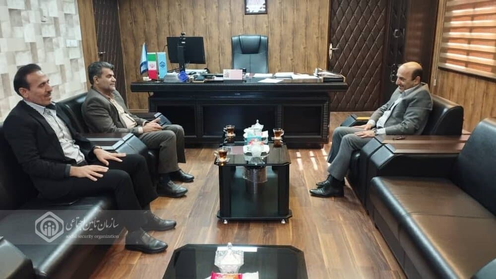 دیدار مدیران کل تأمین‌اجتماعی و بهزیستی خوزستان با محوریت همکاری‌های مشترک