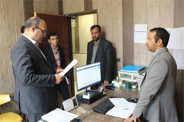 بازدید سرپرست اداره کل تعاون،کار و رفاه اجتماعی خراسان رضوی از اداره تعاون تربت‌جام