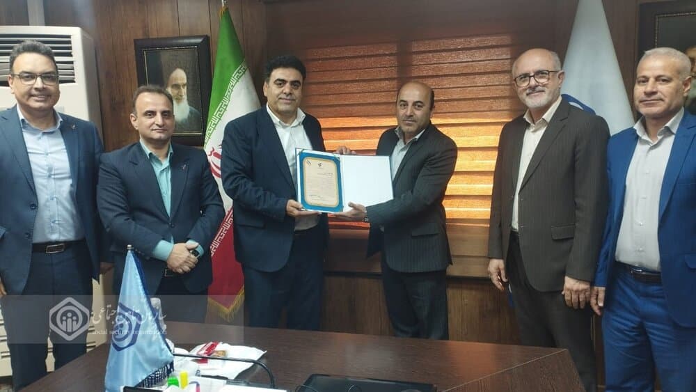 دیدار مدیران شعب بانک رفاه و تامین اجتماعی خوزستان