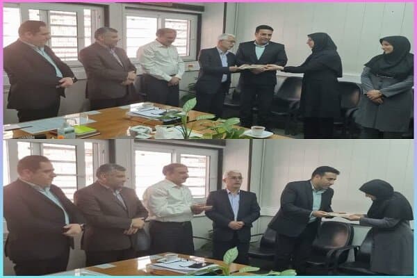 معارفه روسای جدید تأمین اجتماعی مازندران