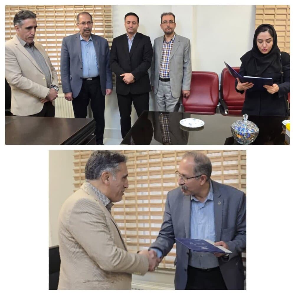 انتصاب سرپرست جدید پلی‌کلینیک تامین‌اجتماعی حکیم هیدجی زنجان