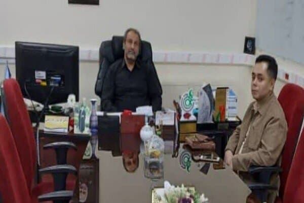 دیدار مدیر درمان تأمین اجتماعی مازندران با نماینده بیماران تالاسمی در قائمشهر