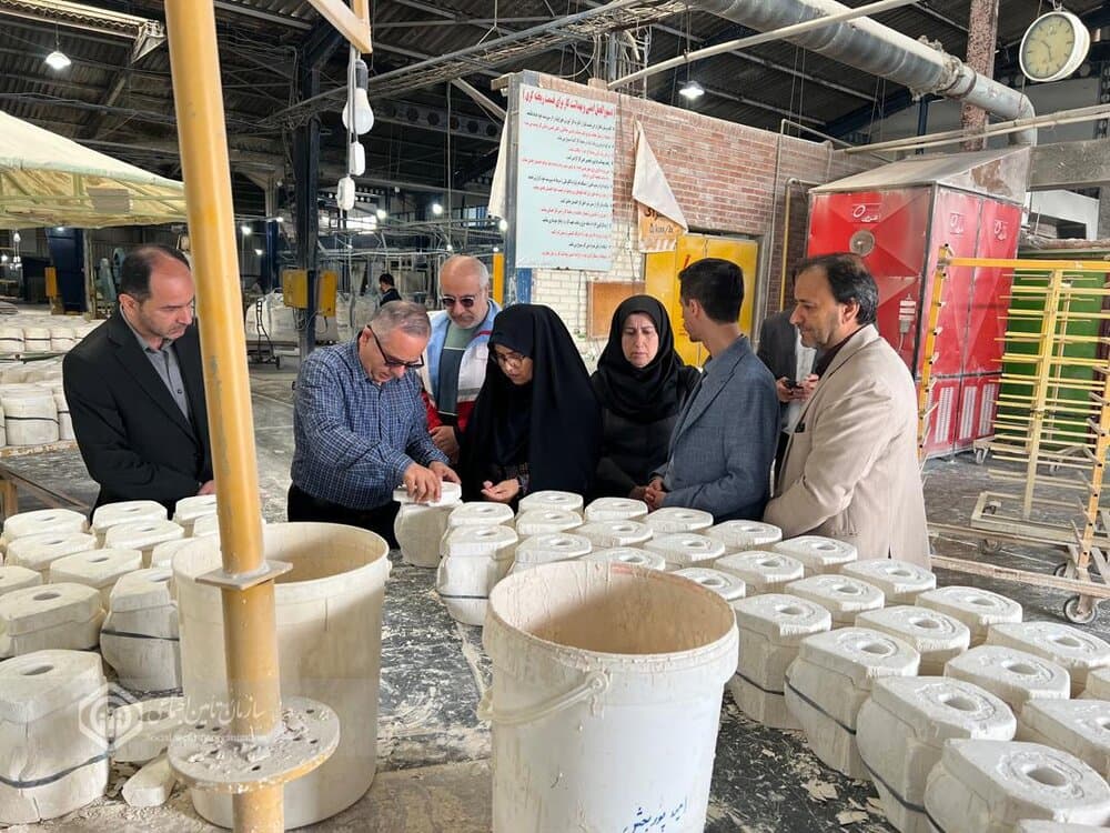 بازدید روسای تامین اجتماعی شهرهای مختلف گیلان از شرکت‌ها و واحدهای تولیدی