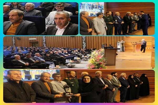 تجلیل از کارگران نمونه مازندران با حضور مدیردرمان‌تأمین اجتماعی استان