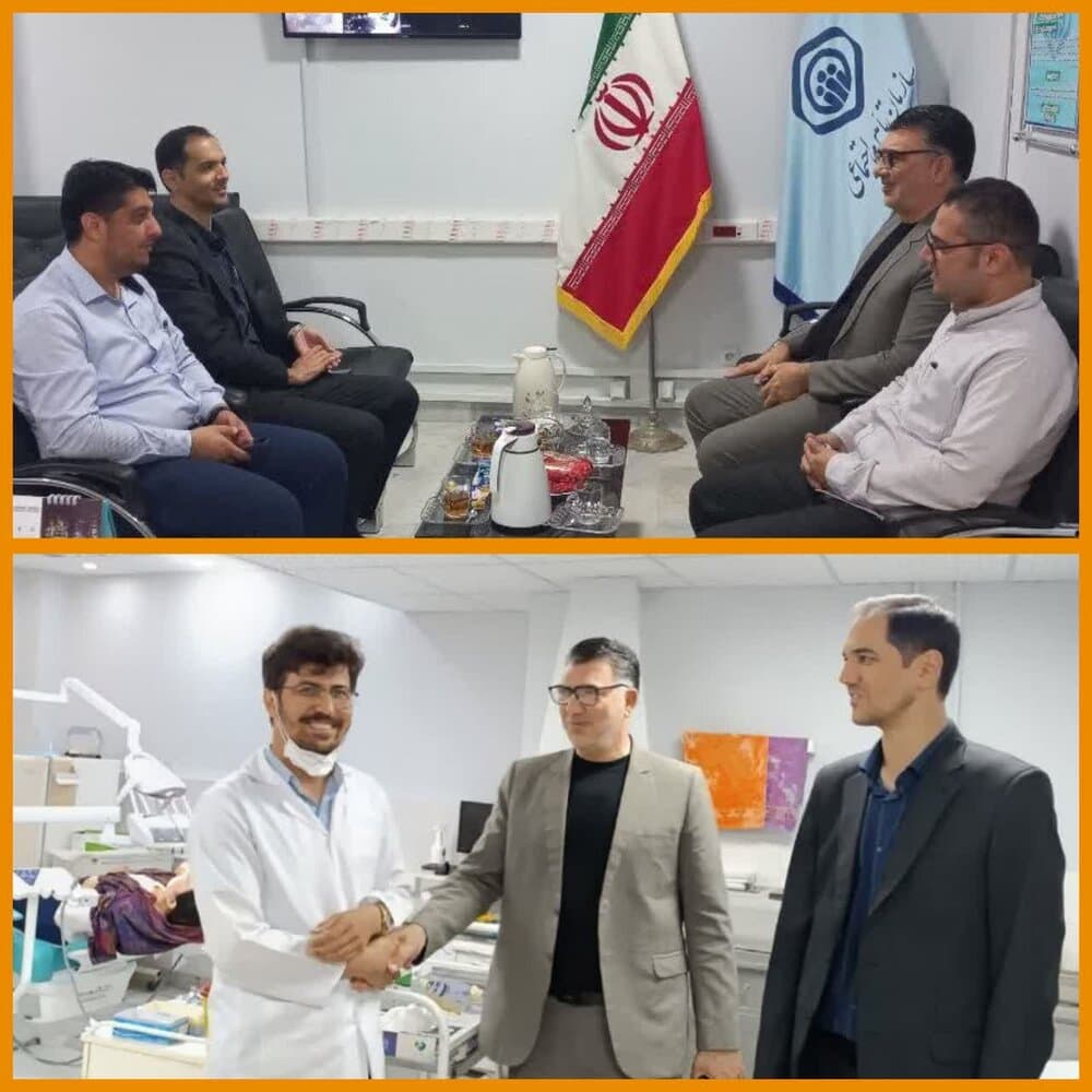 بازدید شهردار بندرترکمن از درمانگاه تامین اجتماعی این شهرستان