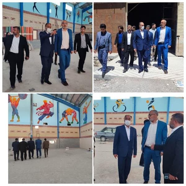 بازدید مدیرکل کار خراسان جنوبی از مجموعه ورزشی کارگران سربیشه