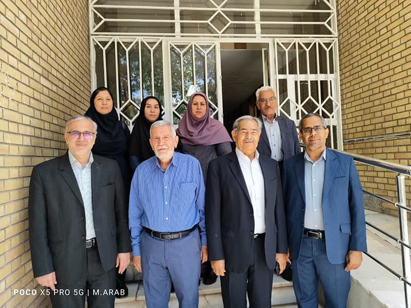 دیدار مدیران بیمه و درمان تامین اجتماعی کرمان با رئیس کانون بازنشستگان استان