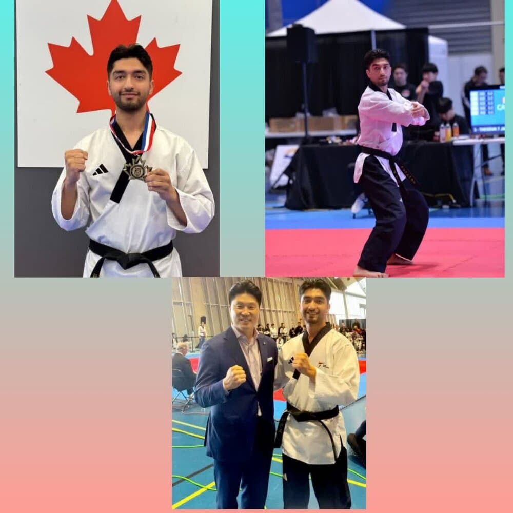 کسب افتخار برای مدیریت درمان تامین‌اجتماعی فارس در رقابت‌های جهانی تکواندو