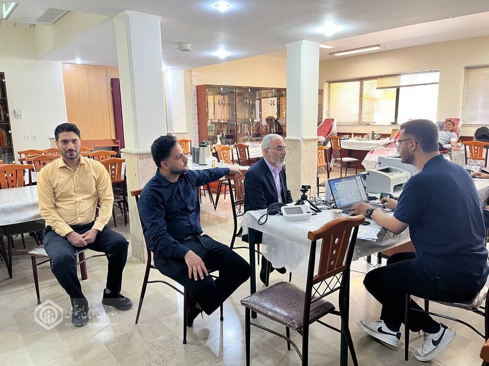 مشارکت کارکنان اداره کل تأمین اجتماعی کرمان در پویش اهدای خون