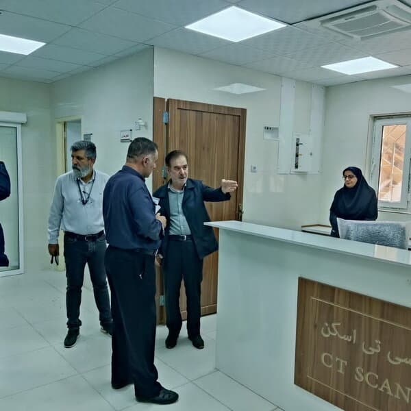 تاکید مدیر درمان تامین‌اجتماعی خوزستان بر تکمیل پروژه‌های درمانی بیمارستان امام موسی کاظم(ع)