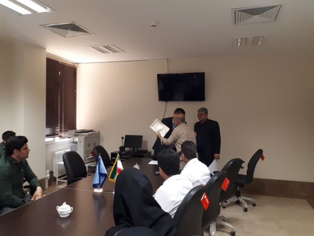 تودیع و معارفه سرپرست درمانگاه تامین اجتماعی بانه