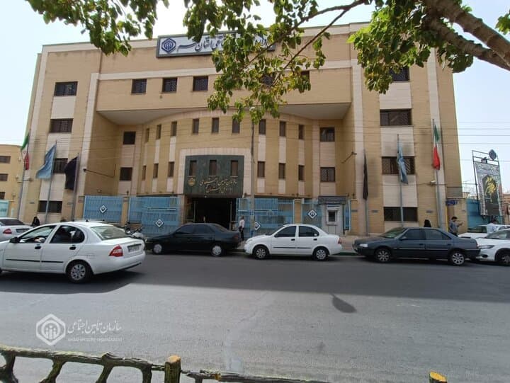 برگزاری آیین سنتی سیاه پوشان در تامین اجتماعی قم