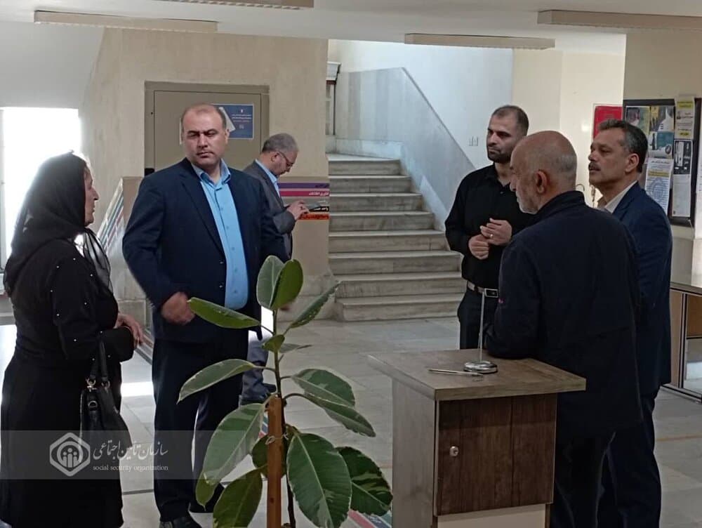 تداوم خدمت‌رسانی تامین اجتماعی لنگرود در روزهای جنگی