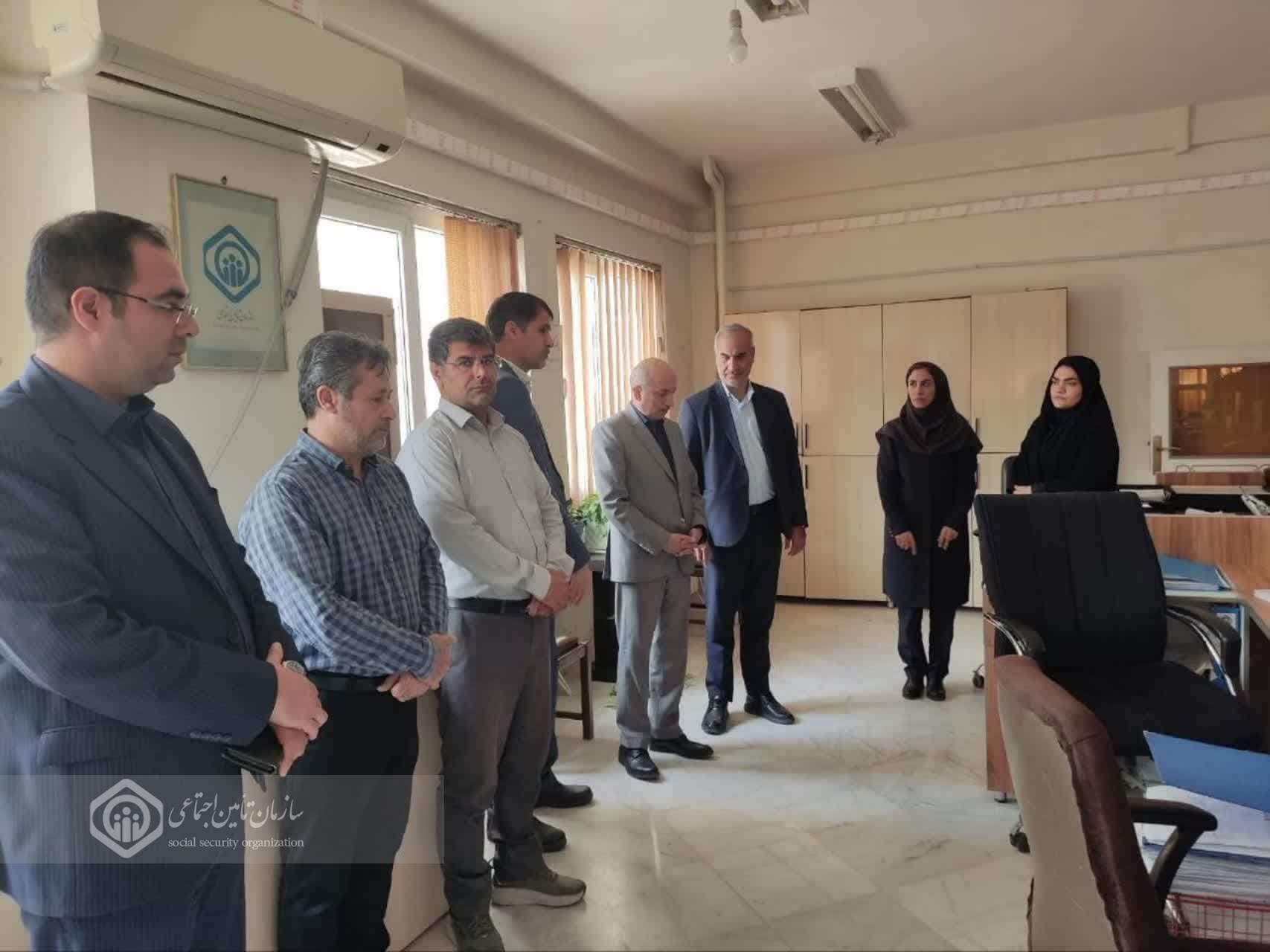 تقویت نظام پاسخگویی و خدمت‌رسانی تأمین اجتماعی در درگز