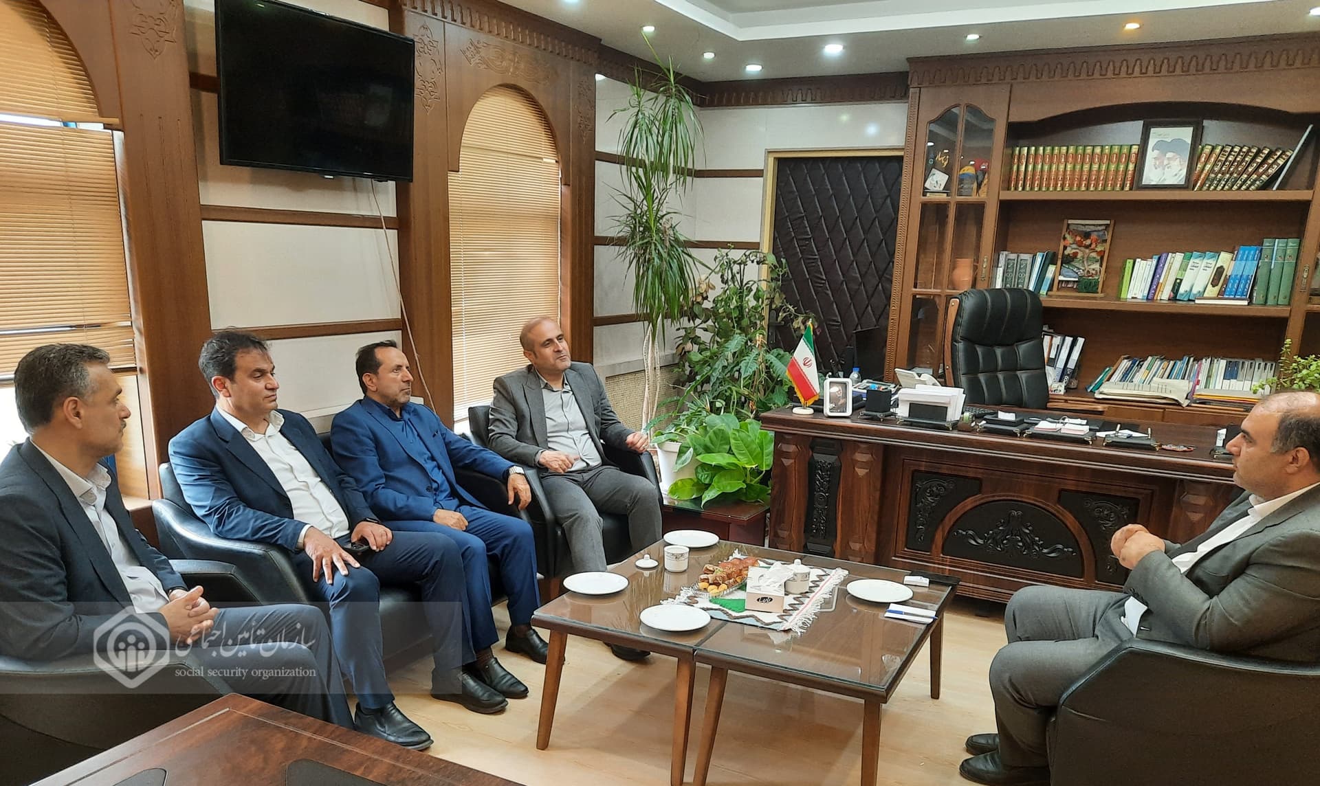 ارایه خدمات تأمین اجتماعی  به ۶۵ هزار بیمه‌شده لنگرودی