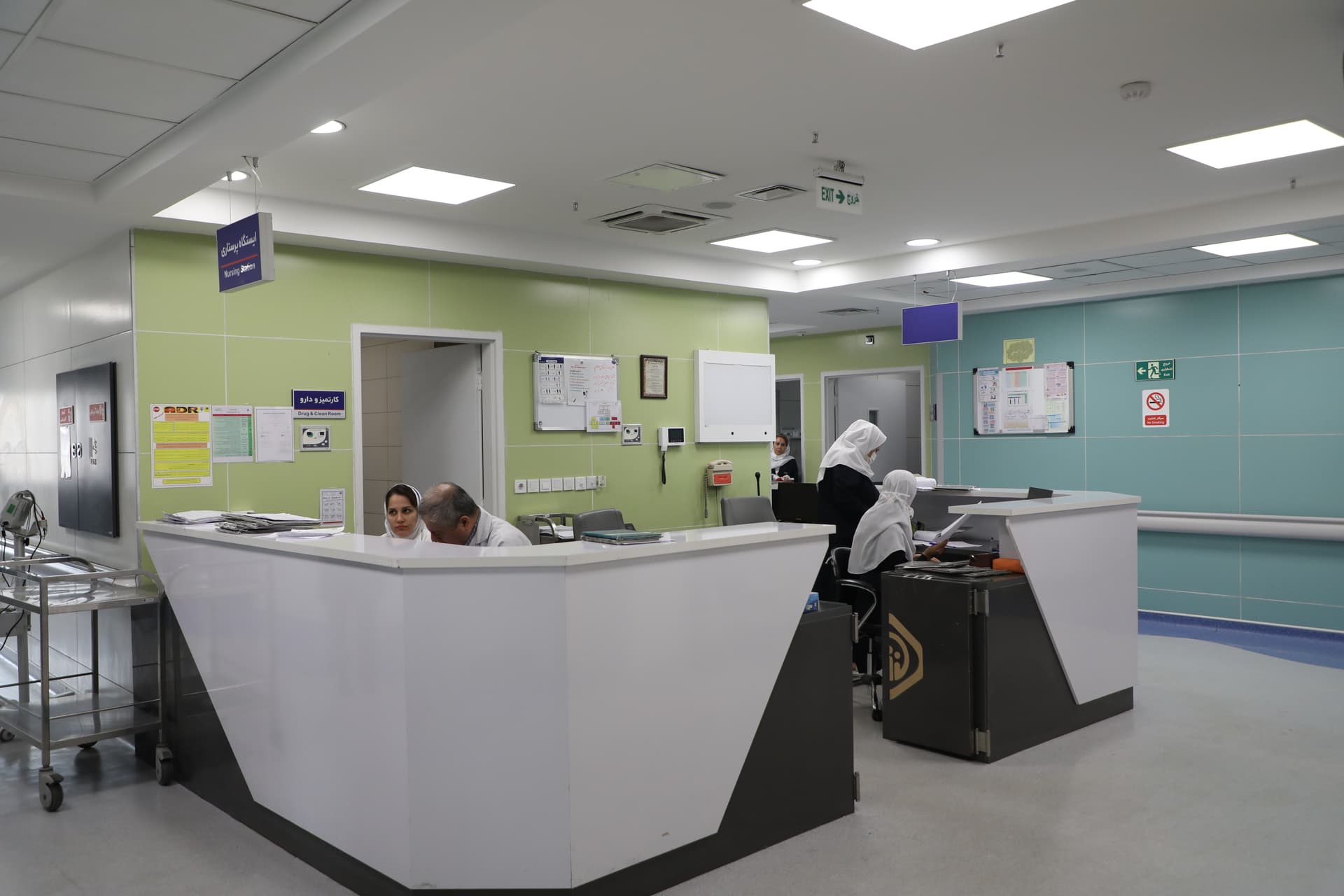 تزریق حس آرامش در بخش داخلی بیمارستان هدایت