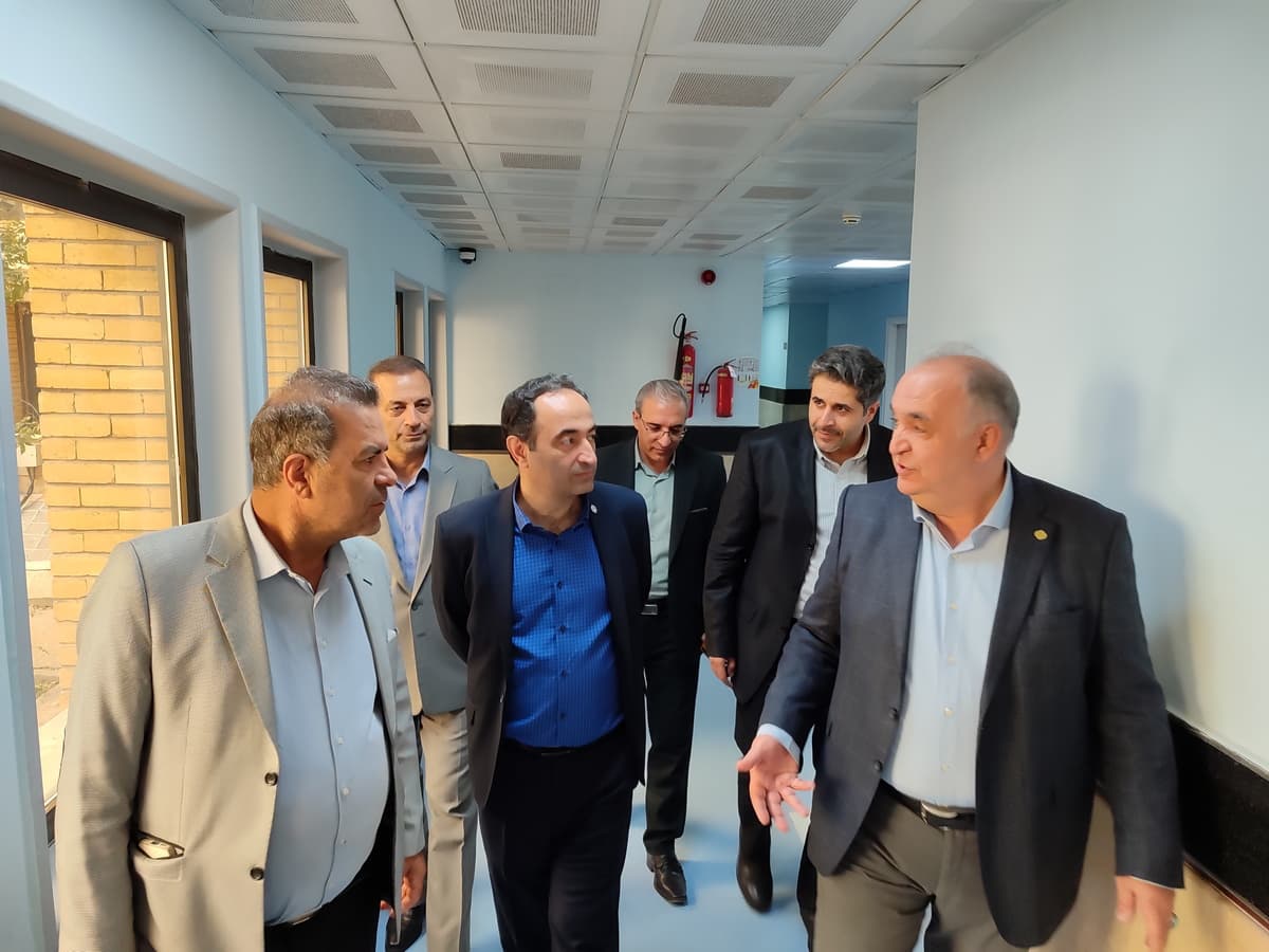 بازدید مدیرکل ارزیابی خدمات بالینی سازمان تأمین‌اجتماعی از بیمارستان عالی‌نسب تبریز