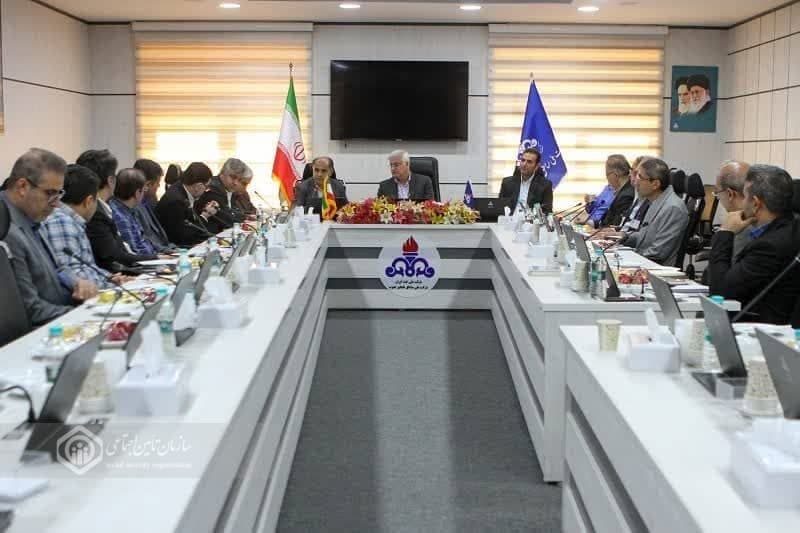 نشست مشترک شرکت ملی مناطق نفت‌خیز جنوب با تأمین اجتماعی خوزستان