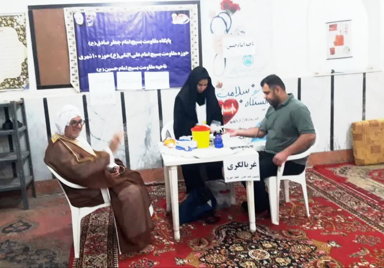 برپایی ایستگاه سلامت تأمین اجتماعی در کوی علوی اهواز