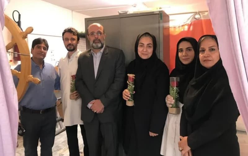 تقدیر از فیزیوتراپیست‌های نمونه مرکز جراحی شهید حاجی‌زاده البرز