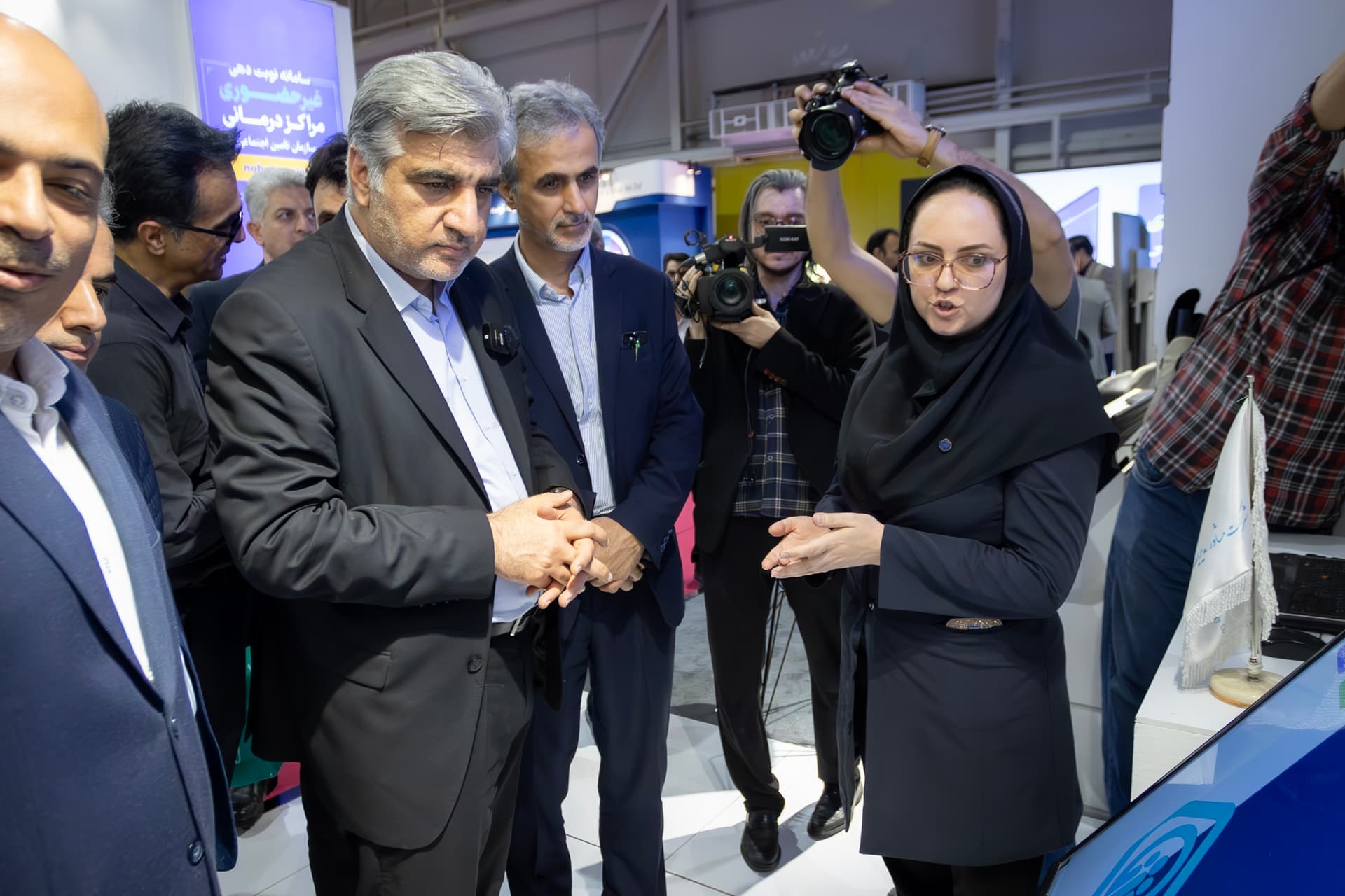 داوری ایده ها با حضور مدیرعامل سازمان تأمین اجتماعی