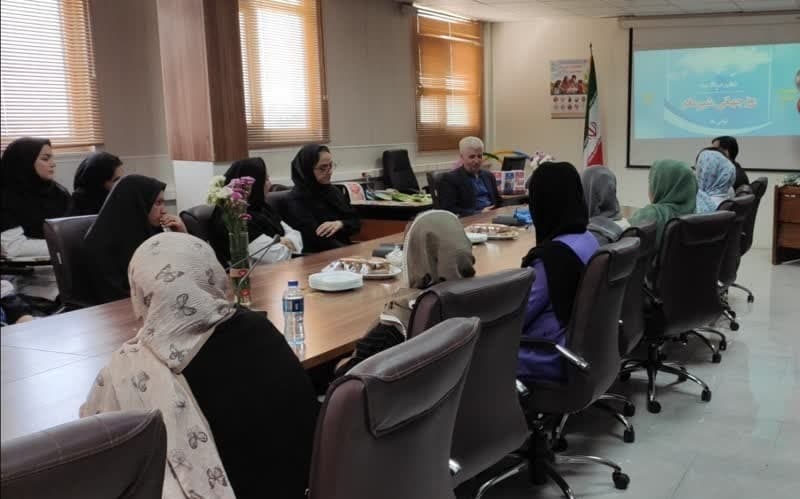 برگزاری جشنواره شیر مادر در بیمارستان تامین‌اجتماعی هشتگرد