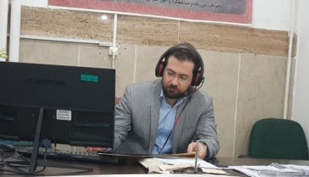 پاسخگویی مدیر درمان تأمین اجتماعی کرمانشاه به بیمه‌شدگان در سامد