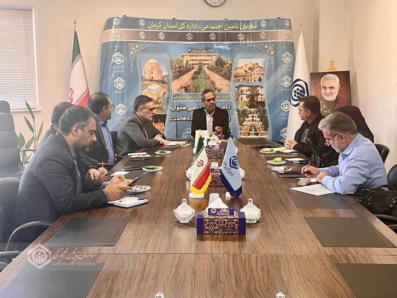 تأکید مدیران کل صداوسیمای کرمان و تأمین اجتماعی بر تقویت همکاری‌های مشترک